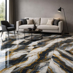 CERAMICA CSL 60*60 LUNA BLACK 2.58 M2