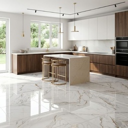 PORC TRN STATUARIO BOTTEGA GOLD C1 (60*120) 1.44 MT2 (32 Cj*P)