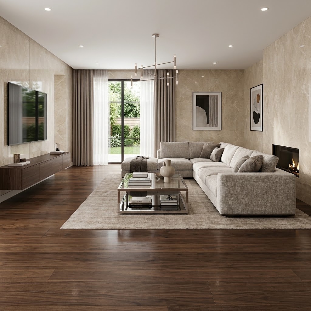 PORC LAM I NATURALI DIAMOND CREAM BOCC 497_F C1 5MM (100*300) 3.00M2