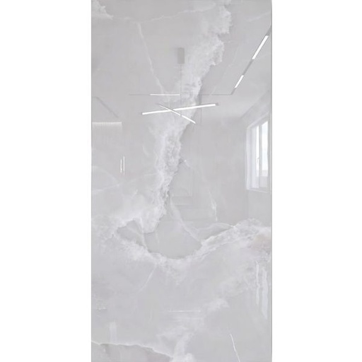PORCELANATO EMB GRAN BIANCO ONICE LUX (P70675) (62*121) 2.26 M2