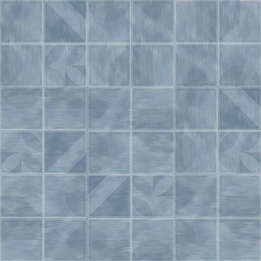 PORCELANATO GRA IBIZA AZUL (15*15) 44UN.